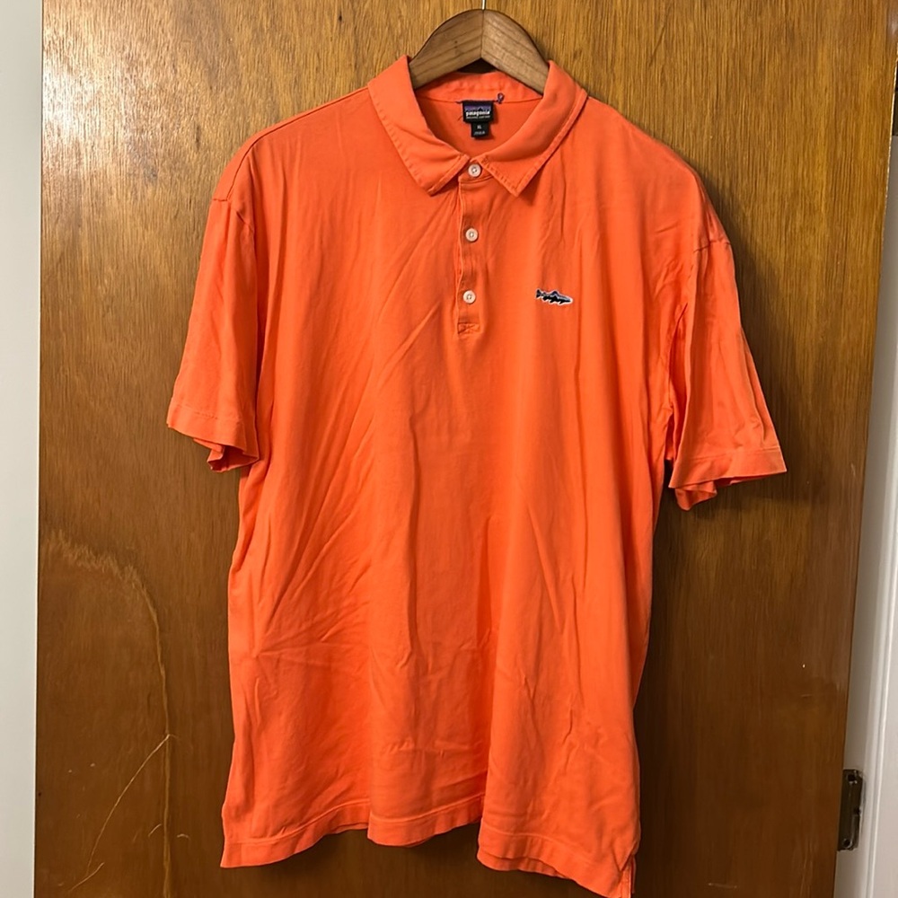 Patagonia fitz roy trout polo